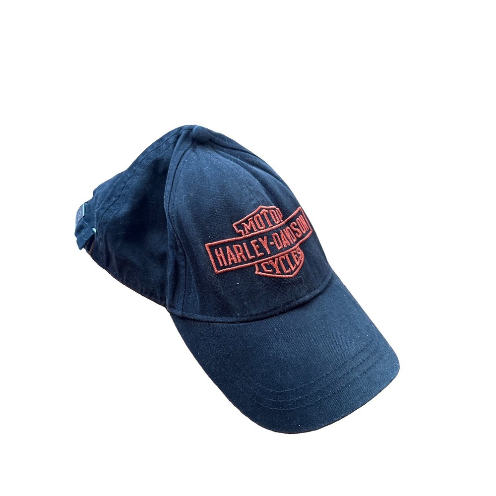 Harley Davidson Motorcycles Hat Adjustable Cap Black Dad Biker Motorcycle